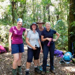 Lunchtime on the Stinson Wreck Hike with Women's Fitness Adventures