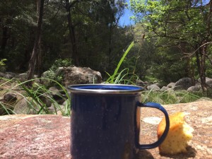 the "high tea" of the bush with Women's Fitness Adventures