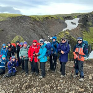 Hiking in Iceland with Women's Fitness Adventures
