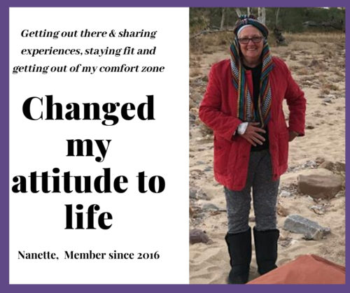 Nanette's story with Women's Fitness Adventures
