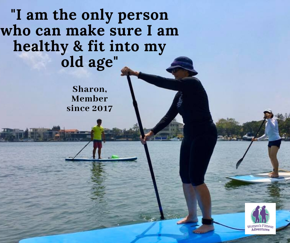 Sharon with Women's Fitness Adventures