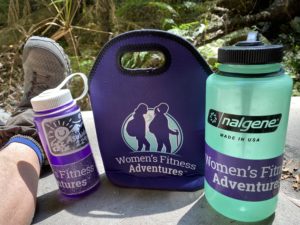 Hydration options on the trail