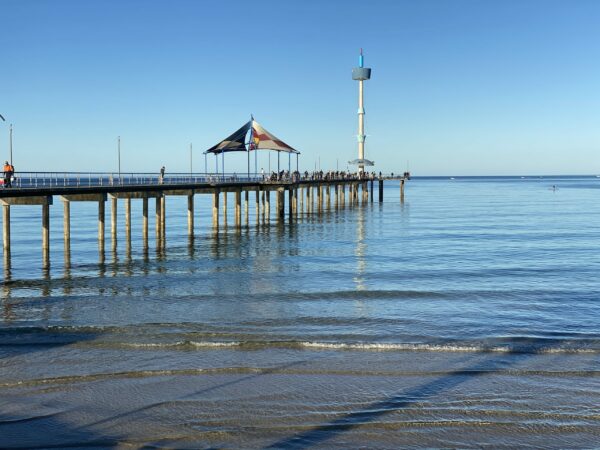 Brighton Jetty is the meeting point for our SA Walk & Talk