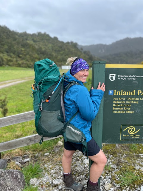 Georgie discovering herself hiking with Women's Fitness Adventures