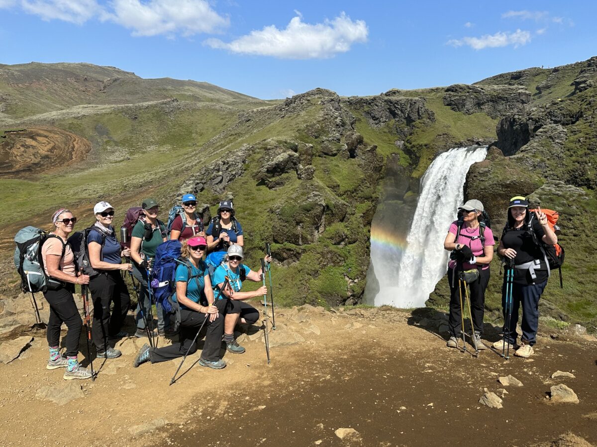 Kim is finding herself and friends on hiking adventures