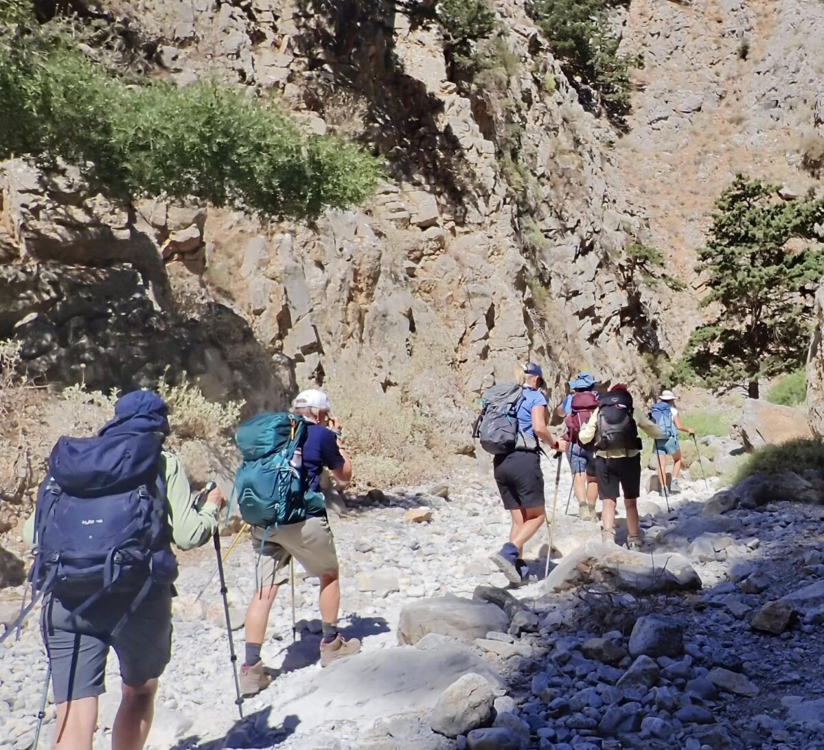 Imbros Gorge Hiking with Women's Fitness Adventures