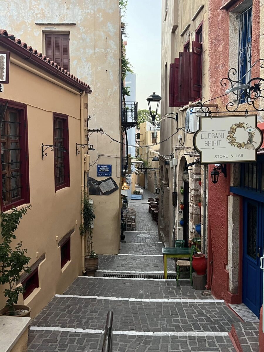 Chania is a great town at the end of the hike