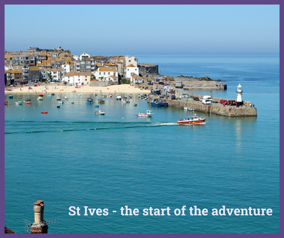 St Ives - the start of the hiking adventure