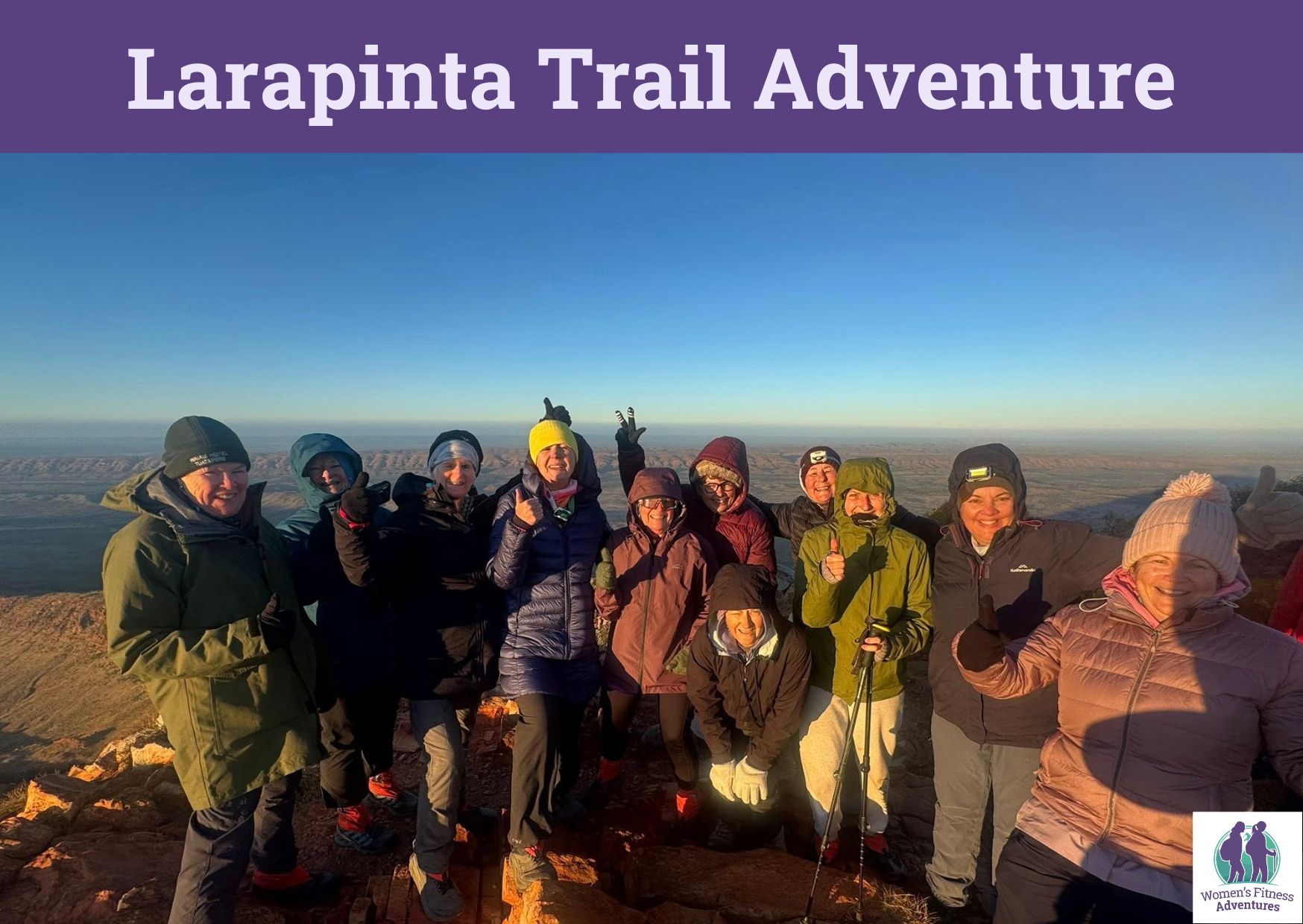 Conquer a 100km + hike in Northern Territory, the iconic Larapinta Trail.