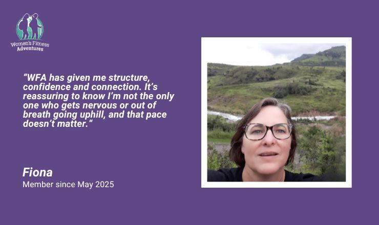Member Fiona on how WFA has given me structure, confidence and connection
